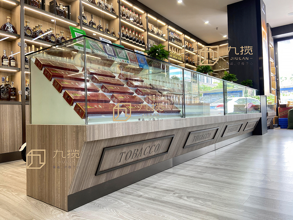 九揽烟酒柜:现代化智造工厂,铸就高端陈列品质